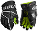 Bauer Vapor 3X Handschuhe Junior schwarz-weiss