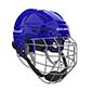 Bauer Re-Akt 55 Eishockey Combo Helm mit Gitter Senior blau