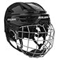 Bauer Re-Akt 155 Helm Combo mit Gitter Bambini Schwarz