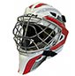 CCM AXIS F5 Eishockey Torwart Maske Junior Weiss-Rot