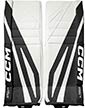 CCM EFLEX 7.9 Eishockey Torwartschiene Senior wei-schwarz