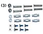 Ersatz Achsen / Schrauben 8er Set inkl. Spacer