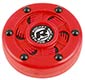Rocket Inline Hockey Puck rot