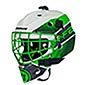 Warrior Ritual F2 E Bambini Torwart Maske neongrün-weiss
